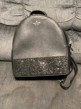 kate spade | Bags | Kate Spade Black Backpack Pebbled  display picture 2
